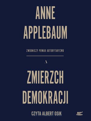 cover image of Zmierzch demokracji